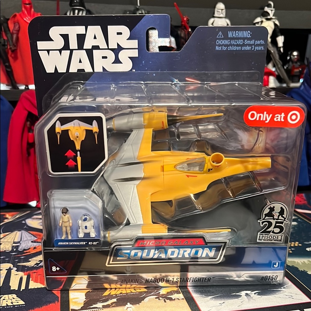 Star Wars Anakin Skywalker Naboo N-1 Starfighter
